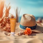 کرم ضد آفتاب بی‌رنگ ژنوبایوتیک SPF 50 مدل Sunogen ‌مناسب پوست‌های چرب و مختلط حجم 50 میلی‌لیتر