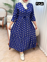 پیراهن نخی سارا 3125