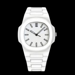 ساعت مچی عقربه‌ای کوارتز مردانه مدل اسپرت بند سبک قفل مخفی کد 14