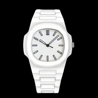 ساعت مچی عقربه‌ای کوارتز مردانه مدل اسپرت بند سبک قفل مخفی کد 14