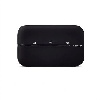 مودم 4G LTE قابل حمل نزتک مدل NZT-77CT با باتری 2100 میلی‌آمپر، پشتیبانی از 10 کاربر همزمان، آنتن داخلی، پورت USB Type-C و شیار