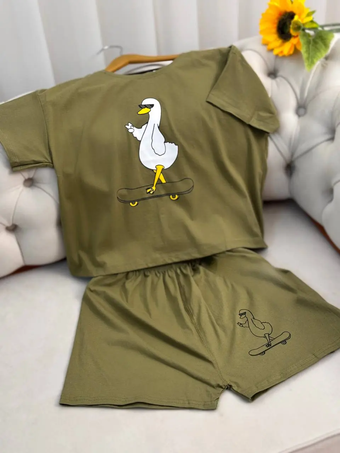 کراپ شورتک هپی 3126