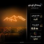 ریسه ال ای دی مدل نئون فلکسی 12V طول 0.5 متر