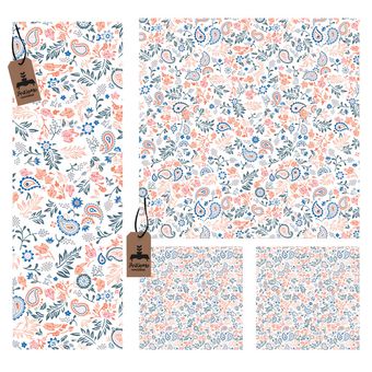 ست رومیزی 4 تیکه رومیزی باز کد 11052