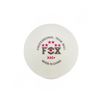 توپ پینگ پنگ فاکس مدل 3 ستاره بسته 60 عددی