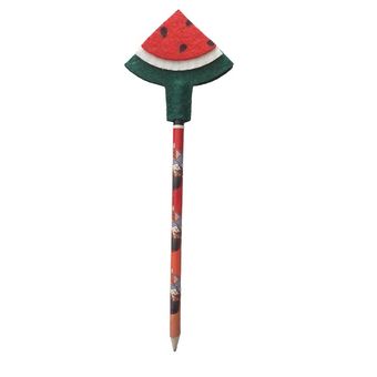 مداد مشکی مدل هندوانه کد 001 به همراه سرمدادی