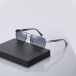 عینک آفتابی خلبانی مردانه آلبرت وگ مدل 6307C98P87 Polarized Albert Vogue