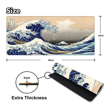 دسک پد طرح موج کاناگاوا مدل پرمیوم Kanagawa