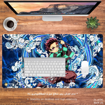 دسک پد طرح انیمه شیطان کش مدل تانجیرو پرمیوم Demon Slayer