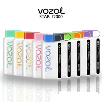 پاد یکبار مصرف وزول 12000 پاف Vozol STAR 12000