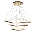 لوستر مدرن مدل مربع 3حلقه