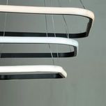 لوستر مدرن مدل مربع 3حلقه