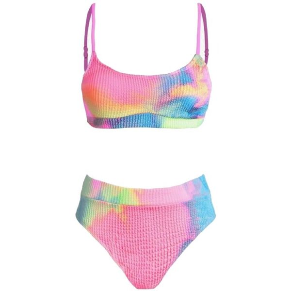 مایو بیکینی برند کاپشی cupshe  مدل ابر و بادی پاستلی