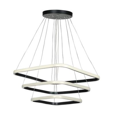 لوستر مدرن مدل مربع ۳حلقه