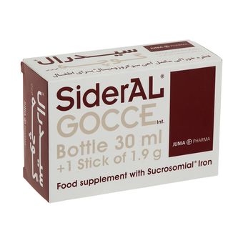 قطره آهن سیدرال گوچه - 30 میلی لیتر