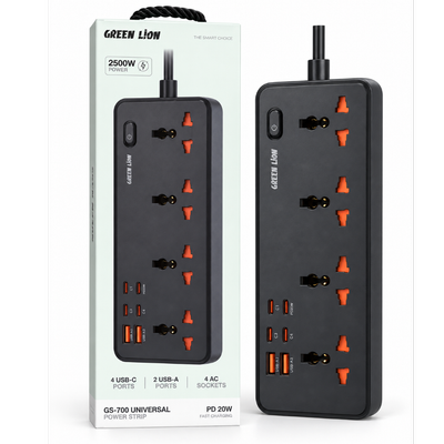 چند راهی برق گرین لاین مدل GS-700 UNIVERSAL