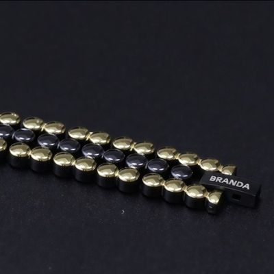 دستبند استیل ضد زنگ برندا با ژرمانیوم