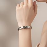 دستبند زنانه استیل ضد زنگ برندا، ژرمانیوم