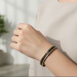 دستبند استیل ضد زنگ برندا با ژرمانیوم