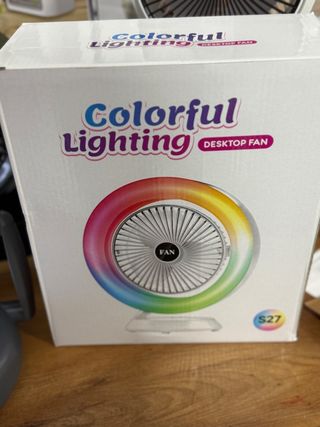 فن شارژی RGB