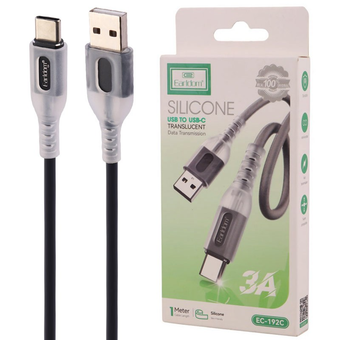 کابل تایپ سی فست شارژ Earldom EC-192C 3A 1m