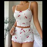 تاپ شورتک کبریتی طرح دار کد: 3505-2