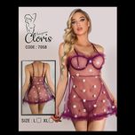 لباس خواب بابونه فنردار   کد : 7058