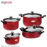 سرویس پخت و پز 8 پارچه زرساب مدل گرانیتا