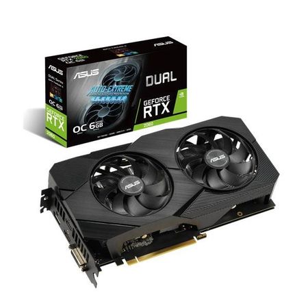 کارت گرافیک ASUS Dual GeForce RTX 2060 6GB استوک