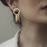 گوشواره طلا 18 عیار زنانه سهی مدل SE19