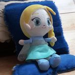 عروسک مدل دختر مو بلند ارتفاع 34 سانتی متر