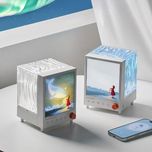 چراغ خواب و اسپیکر شفق قطبی طرح aurora box مدل s10