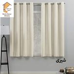 پرده نوین دکور سیلوانا مدل کتان 18 سایز 180 × 140 سانتی متر