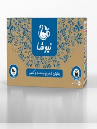 دمنوش خارمریم و شاه تره و کاسنی کیسه ای نیوشا (20عددی)- Milk Thistle + Fumitory + Chicory