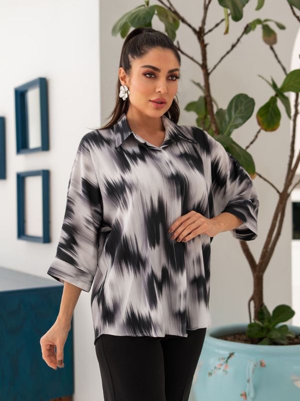 تونیک مجلسی آستین سربع