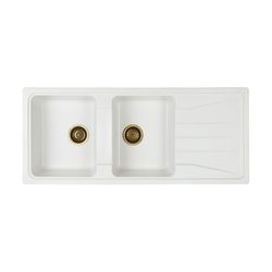 سینک ظرفشویی گرانیتی مدل سفید  توکار