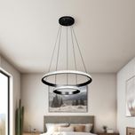 لوستر مدرن دو حلقه