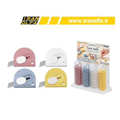 کاتر جاکلیدی نیم دایره ای آهنربایی اُلفا (OLFA) ژاپن - مدل TK-5M/48