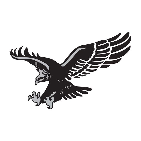 استیکر خودرو طرح عقاب کد 357