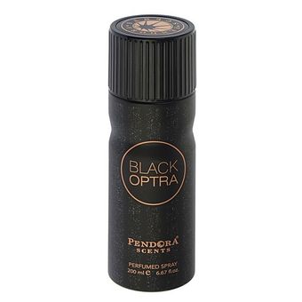 اسپری بدن پندورا مدل black optra حجم 200 میلی لیتر