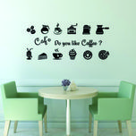 استیکر مدل Coffee shop کد K7