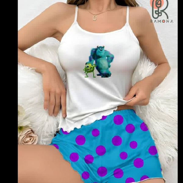 ست تاپ و شورتک کد 120