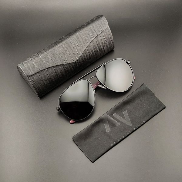 عینک آفتابی مردانه آلبرت وگ مدل 6315C04-P01 Polarized Avantgarde Visionary