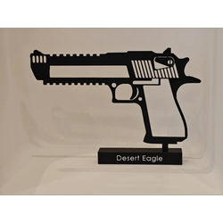 مدل دوبعدی Desert Eagle | دکور رومیزی بدون نیاز به AMS