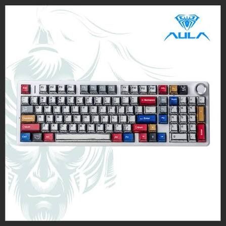KeyboRad Aula F99 Comics Gray Wood Switch V3