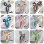 کلیپس مو زنانه مدل پاپیون دنباله دار