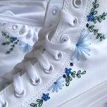 کفش زنانه آلستار گلدوزی شده با دست طرح نِلا