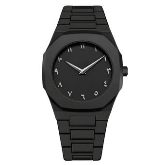 ساعت مچی عقربه‌ای کوارتز مردانه مدل دارک واچ بند سبک قفل مخفی کد 11