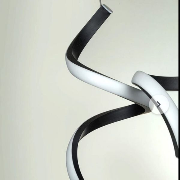 لوستر آویز شاهان تک مدل spiral4