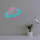 چراغ دیواری نئون دیزاین طرح Planet_PN*625